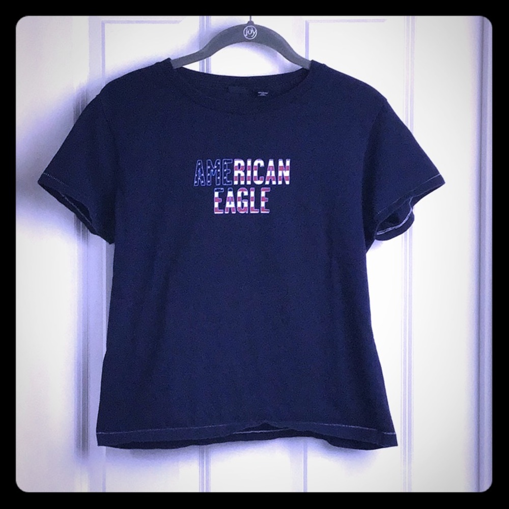 American Eagle Stars and Stripes logo T